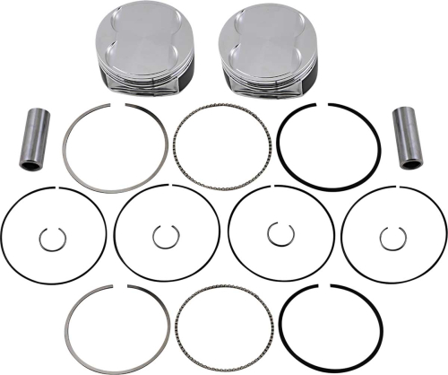 J.E. Pistons - J.E. Pistons M8 Piston Kit - 0.188in. Oversize to 4.125in., 11.0:1 Compression - 370245