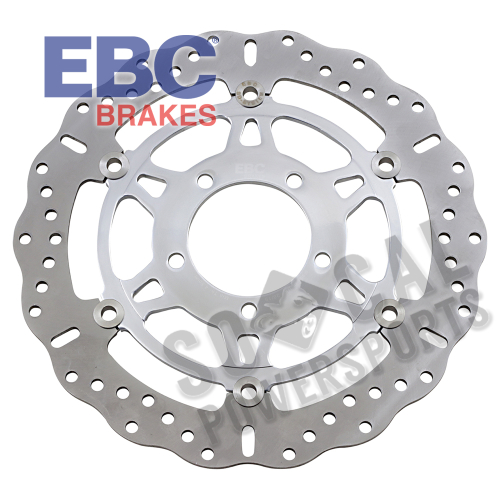 EBC - EBC Polished Contoured Brake Rotor - MD4155CC