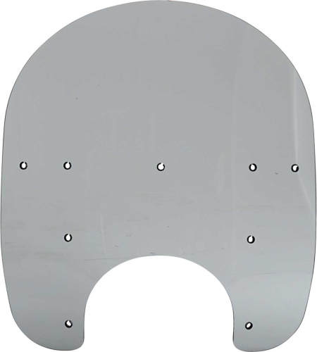 Memphis Shades - Memphis Shades Replacement Plastic for OEM Windshields - 17in. - Dark Black Smoke - MEP62212