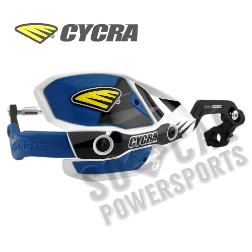 Cycra - Cycra Ultra Probend CRM Wrap Around Handguards - White/Husky Blue - 1CYC-7408-88X