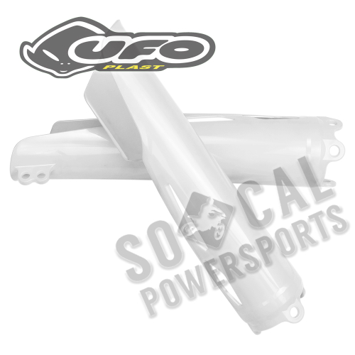 UFO Plastics - UFO Plastics Fork Slider Protectors - White - HO04695041