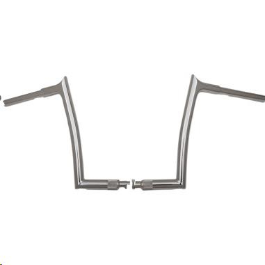 Fat Baggers, Inc. - Fat Baggers, Inc. 1-1/4in. EZ Install Pointed Top Handlebars - Chrome - 908012