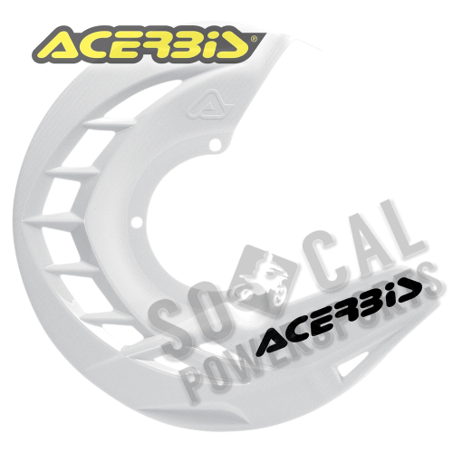 Acerbis - Acerbis X-Brake Front Disc Cover - White - 2250240002