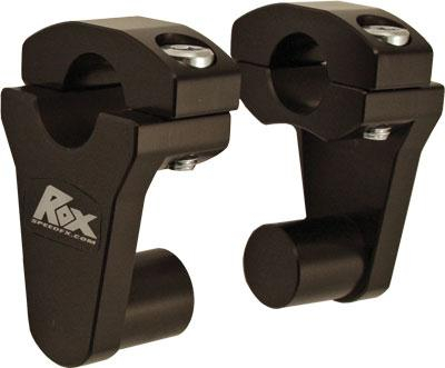 Rox Speed FX - Rox Speed FX Elite Series Pivot Handlebar Riser - 2in. - Black - 1R-P2PPK