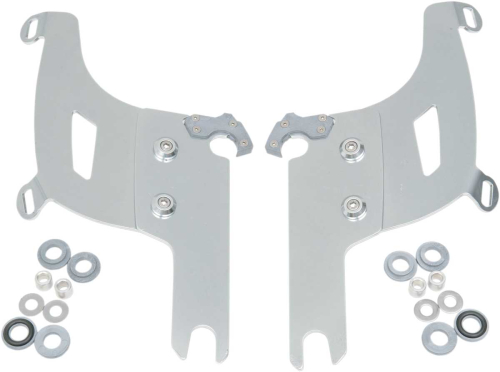 Memphis Shades - Memphis Shades Trigger-Lock Mount Kit for Bullet Fairing - Polished - MEK1939