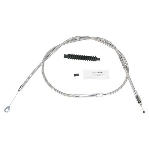 Barnett - Barnett Stainless Clear-Coated Clutch Cable (+6in.) - 102-30-10039-06