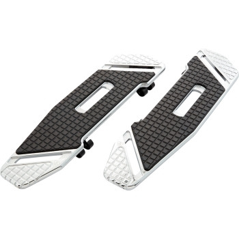 Arlen Ness - Arlen Ness SpeedLiner Floorboards - Chrome - 410-022