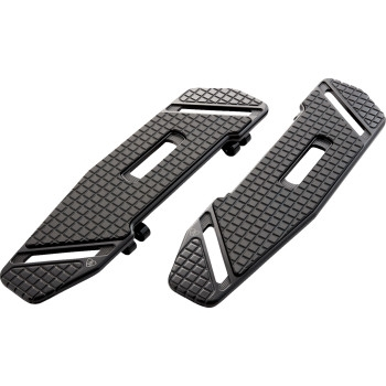 Arlen Ness - Arlen Ness SpeedLiner Floorboards - Black - 410-023