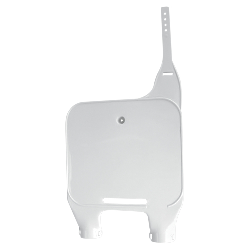 UFO Plastics - UFO Plastics Front Number Plate - White - KT03004049