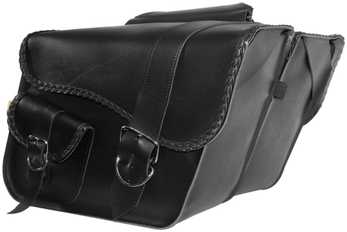 Willie & Max - Willie & Max Ranger Braided Slant Saddlebag - SB751