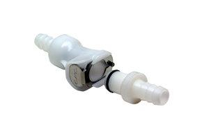 K&S Technologies - K&S Technologies Motion Pro Quick Disconnect Coupling Single Shut Off Valves - 5/16 ID - 12-0030