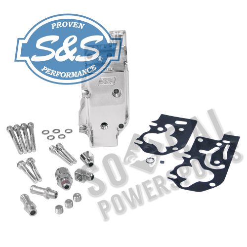 S&S Cycle - S&S Cycle HVHP (High Volume High-Pressure) Oil Pump with Universal Cover - 31-6208