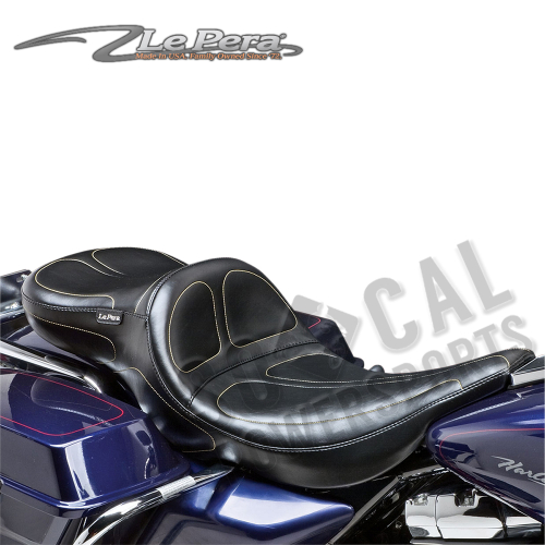 Le Pera - Le Pera Maverick Daddy Long Legs Seat - Vinyl - LH-957DL
