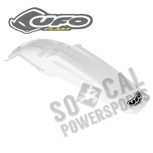 UFO Plastics - UFO Plastics MX Rear Fender - White - YA02858046