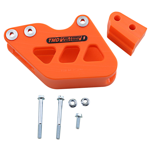 T.M. Designworks - T.M. Designworks Factory Edition 1 Rear Chain Guide - Orange - RCG-KTM-OR