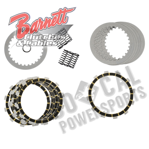 Barnett - Barnett Complete Dirt Digger Clutch Kit - Carbon Fiber - 303-35-20018