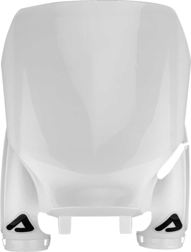Acerbis - Acerbis Raptor Front Number Plate - White - 2981830002