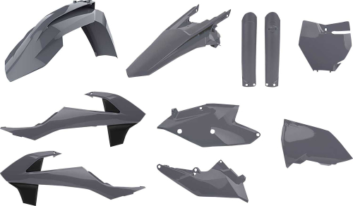 Polisport - Polisport Plastic Kit - Nardo Gray - 90825