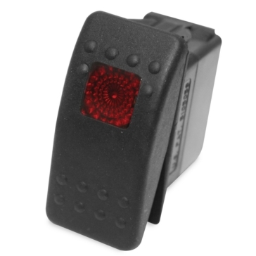 Dragonfire Racing - Dragonfire Racing On/Off Rocker Switch - Red - 520982
