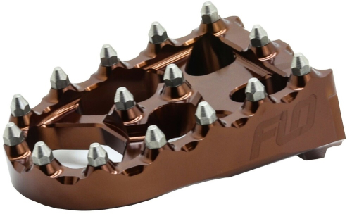 Flo Motorsports - Flo Motorsports Universal Touring Brake Pedal Pad - Bronze - HDBP-TIPBRZ