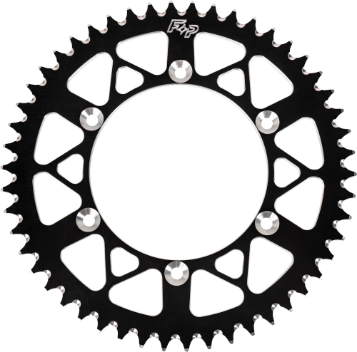 Fire Power - Fire Power Aluminum Rear Sprocket - Black - 47T - 225-47 BLK