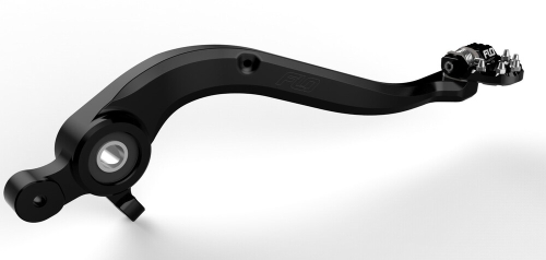 Flo Motorsports - Flo Motorsports Billet Folding Tip Brake Pedal - Black - MXBP-523 BLK