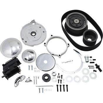 Belt Drives Ltd - Belt Drives Ltd 3in. Shorty Belt Drive Kit with Starter - SHS-630ST