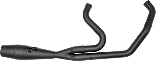 Sawicki Speed Shop - Sawicki Speed Shop 2 in 1 M8 Softail Shorty Cannon For Touring Models - 930-01239