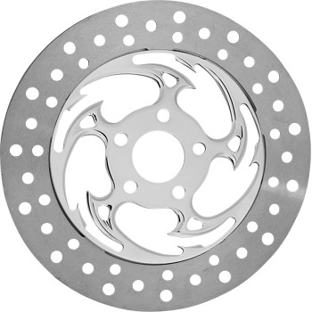 RC Components - RC Components Savage 11.8in. Floating Front Rotor - Chrome - COG11785CLF2K