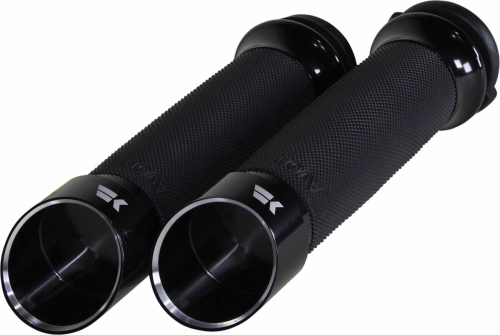 Khrome Werks - Khrome Werks Edge Grips - Custom Contour - Black - 500140