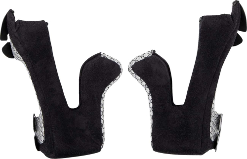 Z1R - Z1R Cheek Pads for F.I. Youth Helmet - 10mm - Lg - Black - 0134-3056