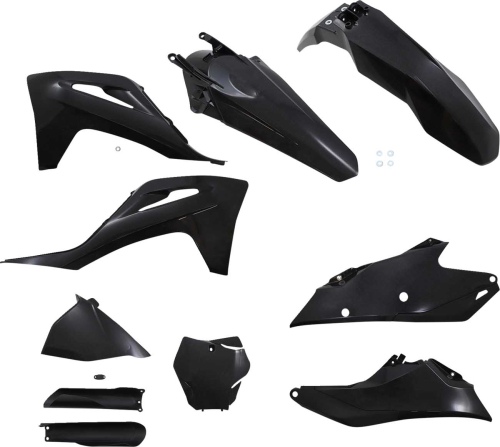 Acerbis - Acerbis Full Plastic Kit - Black Metallic - 2872797440
