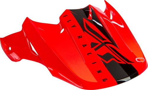 Fly Racing - Fly Racing Visor for F2 Carbon-Shield Helmets - Shield Hi-Vis/Orange - 73-46257
