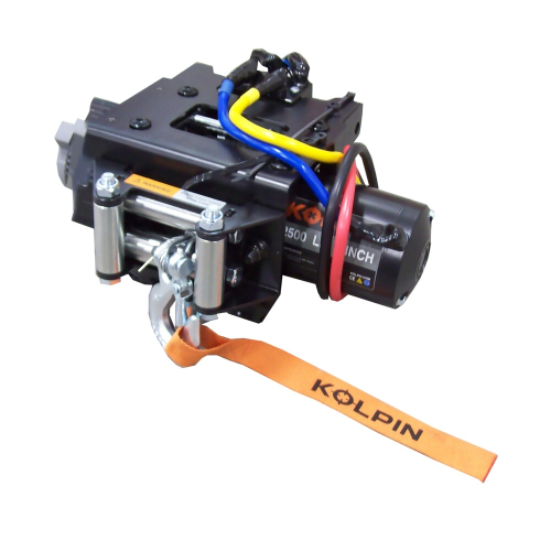 Kolpin - Kolpin Steel Quick Mount Winch - 2500lbs. - 26-3200