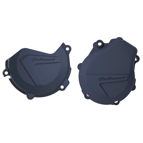 Polisport - Polisport Clutch/Ignition Cover Kit - Blue - 90993