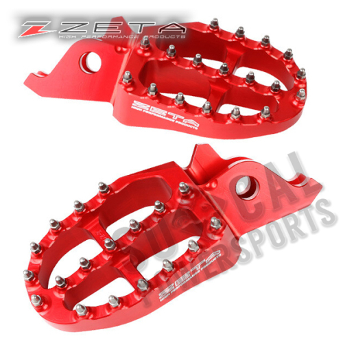 ZETA - ZETA Footpegs - Red - ZE93-1022