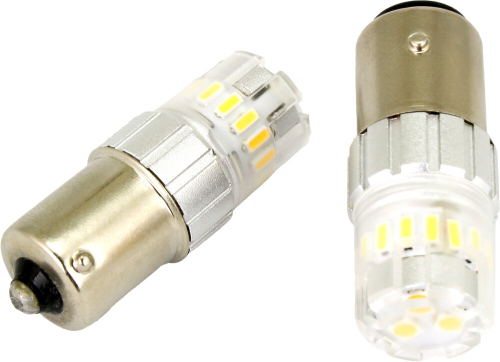 Cyron Lighting - Cyron Lighting Turn Signal and Taillight LED Bulb - 6w - White - AB1157E-W