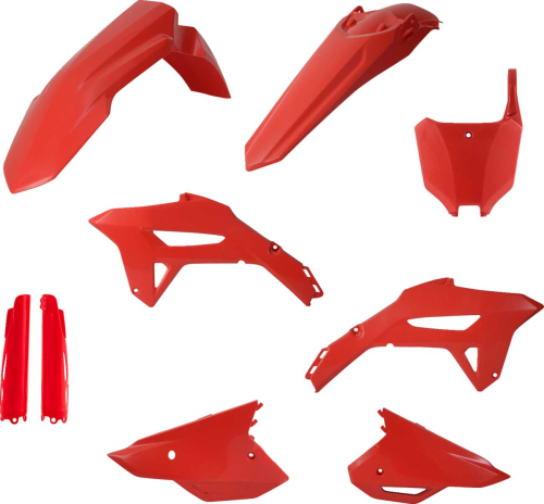 Acerbis - Acerbis Full Plastic Kit - Red - 2858920227