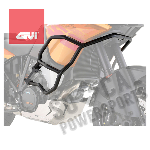 GIVI - GIVI Engine Guard - Matte Black - TN7703