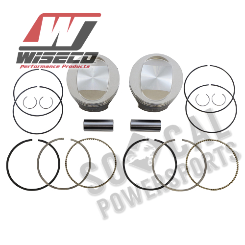 Wiseco - Wiseco Tracker Series Piston Kit (97ci.) - Standard Bore, 10.5:1 Compression - K0209PS