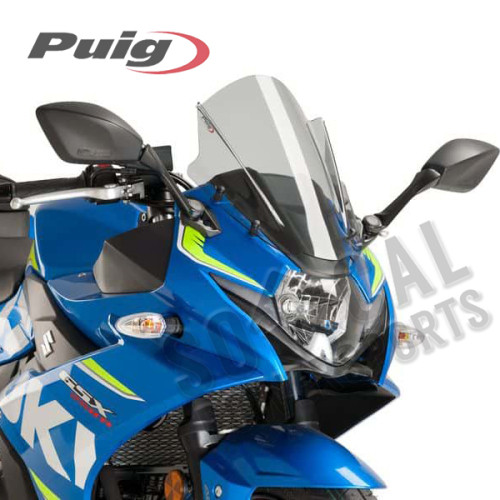 PUIG - PUIG Racing Windscreen - Smoke - 9722H