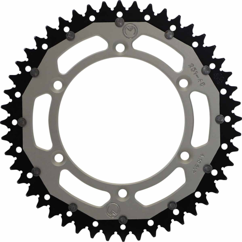 Moose Racing - Moose Racing Dual Rear Sprockets - Silver - 48T - 1210-251-48-11X