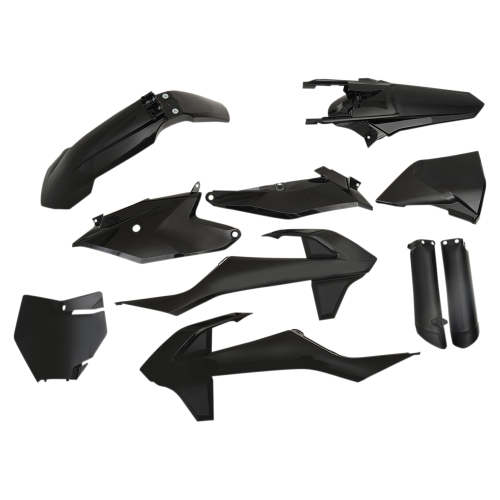 Acerbis - Acerbis Full Plastic Kit - Black - 2686020001