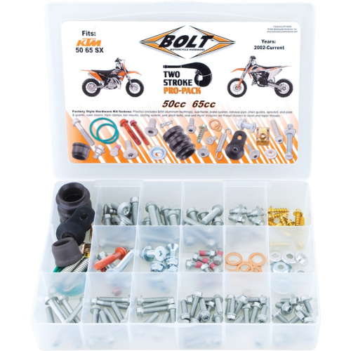 Bolt MC Hardware - Bolt MC Hardware Euro Style Pro-Pack - EUPP-50/65