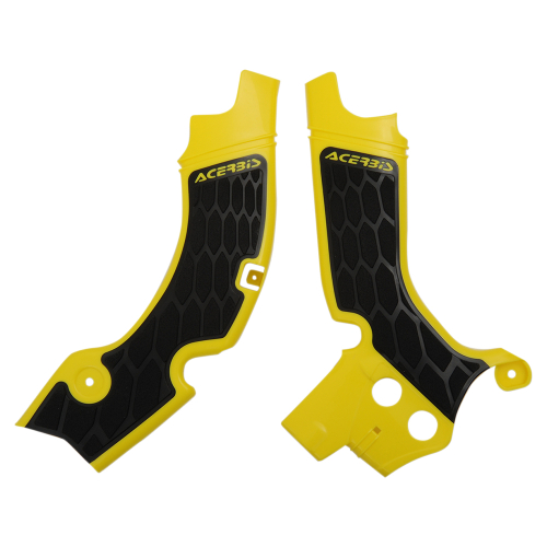 Acerbis - Acerbis X-Grip Frame Guards - Yellow/Black - 2630531017