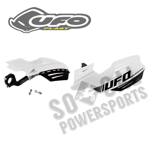 UFO Plastics - UFO Plastics Vulcan Handguards - White - PM01650-041
