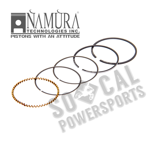 Namura Technologies - Namura Technologies Piston Ring Set - 49.00mm - NA-40019R
