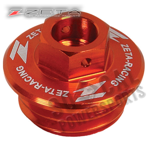 ZETA - ZETA Oil Filler Plug - Orange - ZE89-2416