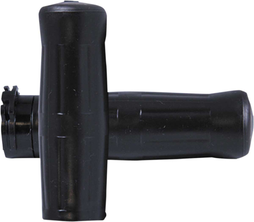 Avon Grips - Avon Grips Old School Grip - H-D with Throttle Slide - Old School Black - OLD-69-BLACK