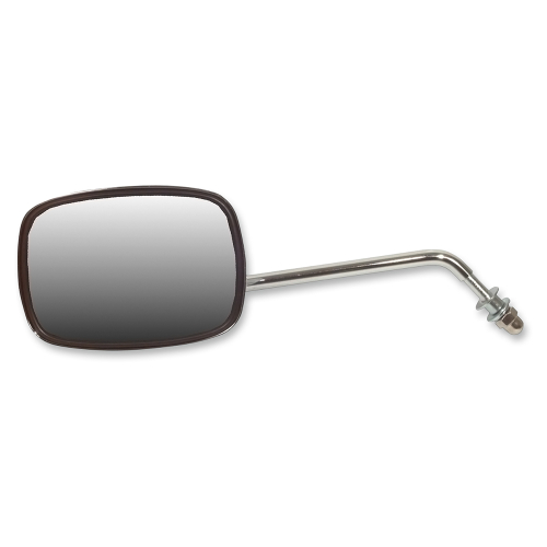 Emgo - Emgo Die-Cast Chrome Custom Mirror - Bolt On - Plain Face - Left - 20-21714